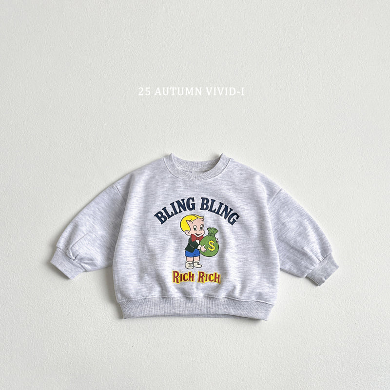 Vivid I - Korean Children Fashion - #childrensboutique - Rich Rich Sweatshirt - 5