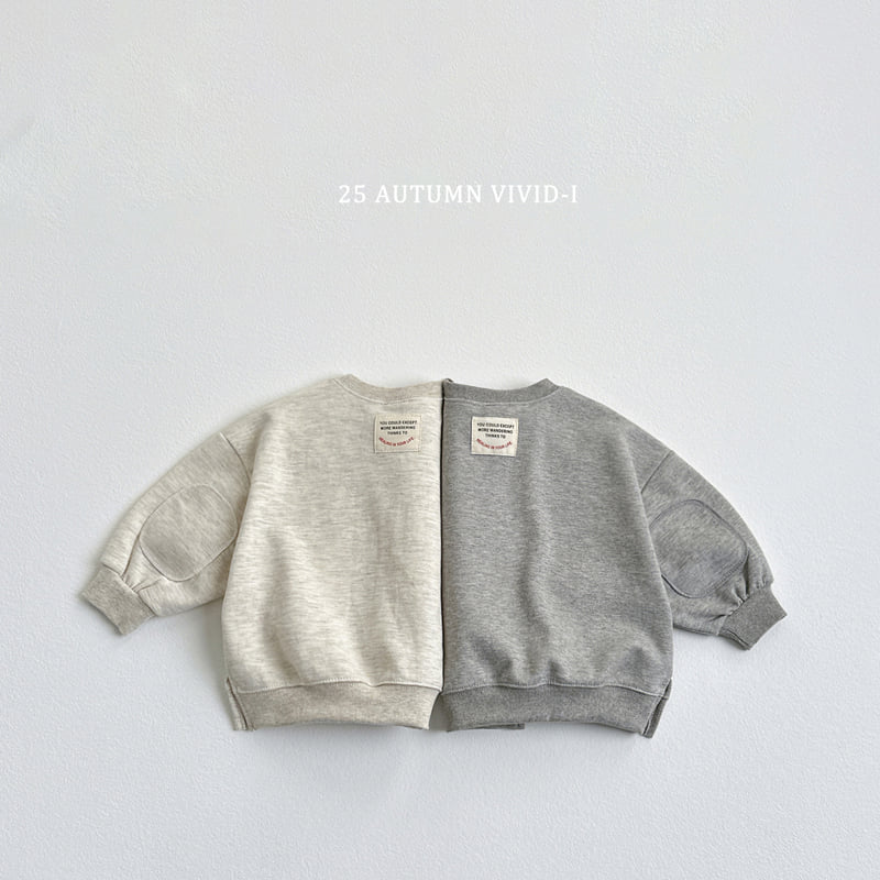 Vivid I - Korean Children Fashion - #childrensboutique - Label Pancake Sweatshirt
