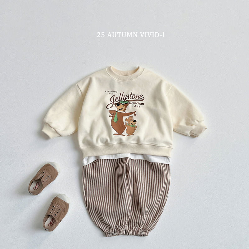 Vivid I - Korean Children Fashion - #designkidswear - Travel Bear Sweatshirt - 11