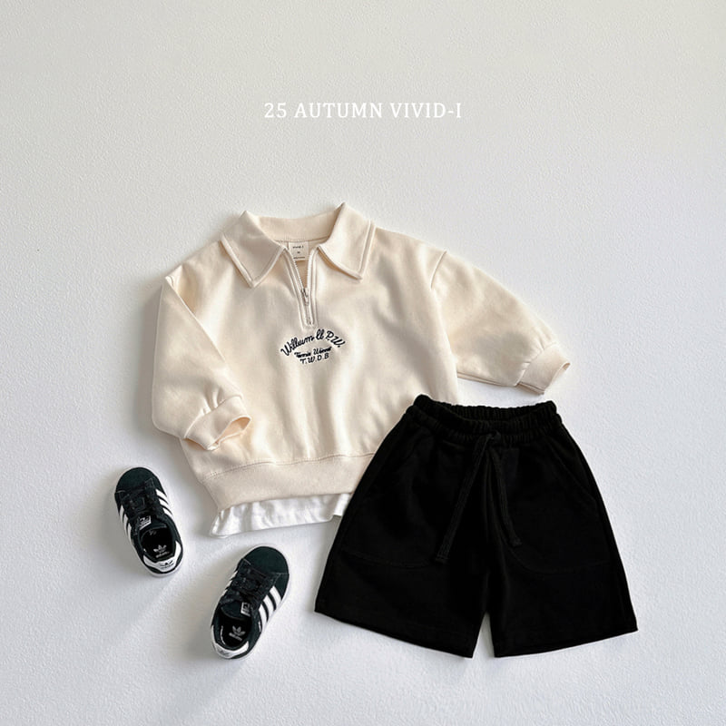 Vivid I - Korean Children Fashion - #designkidswear - Embroidery Anorak Sweatshirt - 6