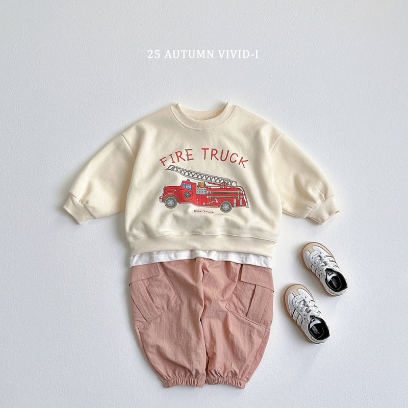 Vivid I - Korean Children Fashion - #designkidswear - Classic Car Sweatshirt - 10