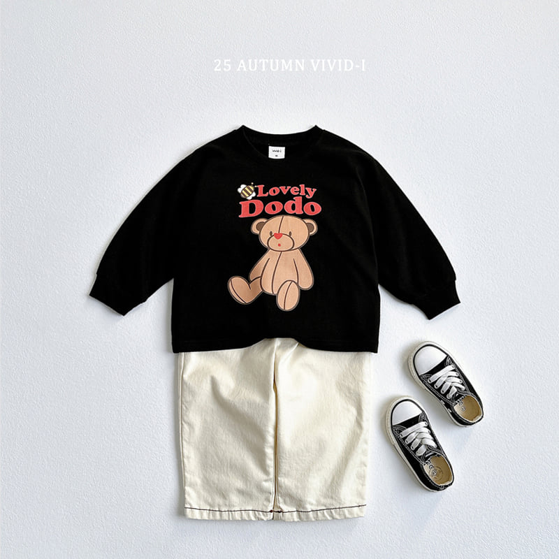 Vivid I - Korean Children Fashion - #designkidswear - Fall Stitch Cotton Pants - 9