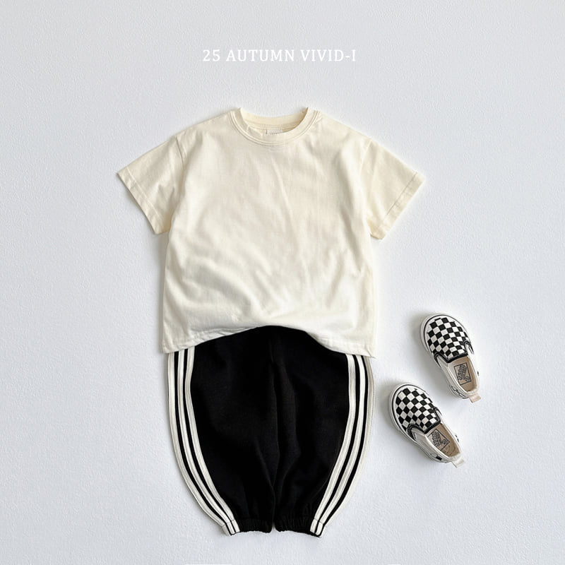 Vivid I - Korean Children Fashion - #designkidswear - Layered Short Sleeve Tee - 8