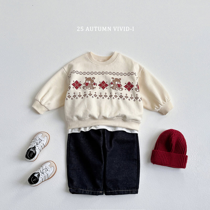 Vivid I - Korean Children Fashion - #designkidswear - Nordic Sweatshirt - 6