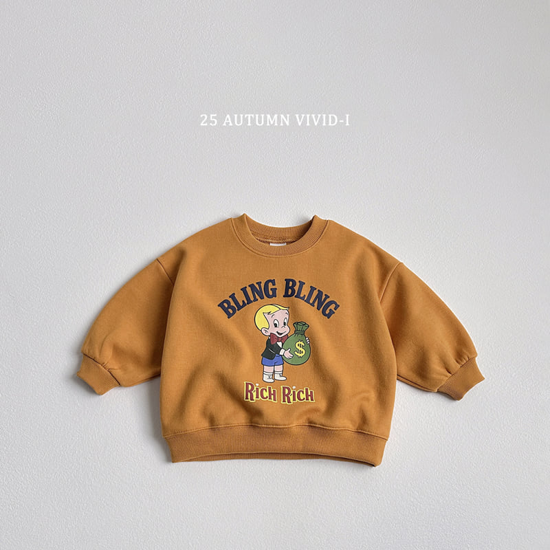 Vivid I - Korean Children Fashion - #designkidswear - Rich Rich Sweatshirt - 6