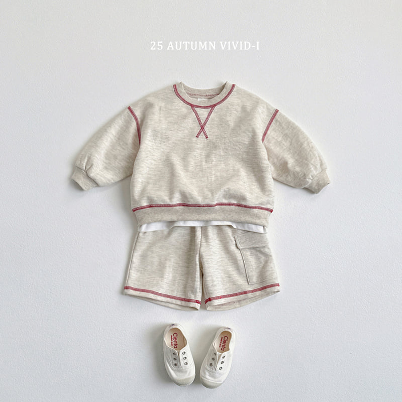 Vivid I - Korean Children Fashion - #designkidswear - Guy Rope Shorts Set - 3