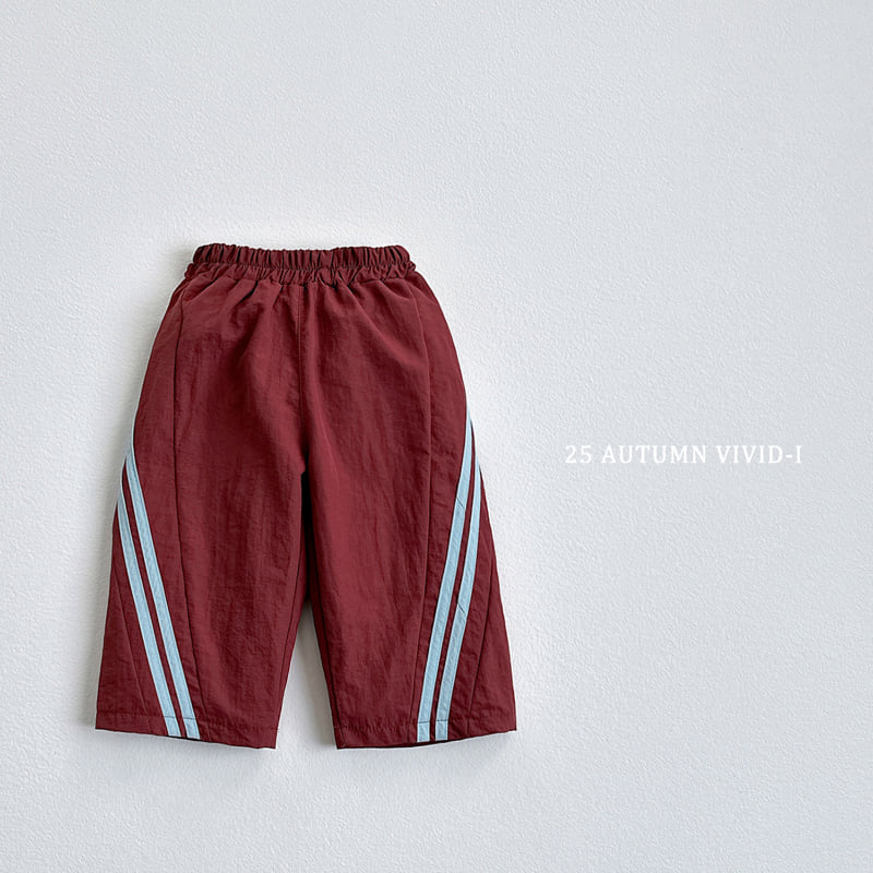 Vivid I - Korean Children Fashion - #designkidswear - Rounded Track Pants - 5