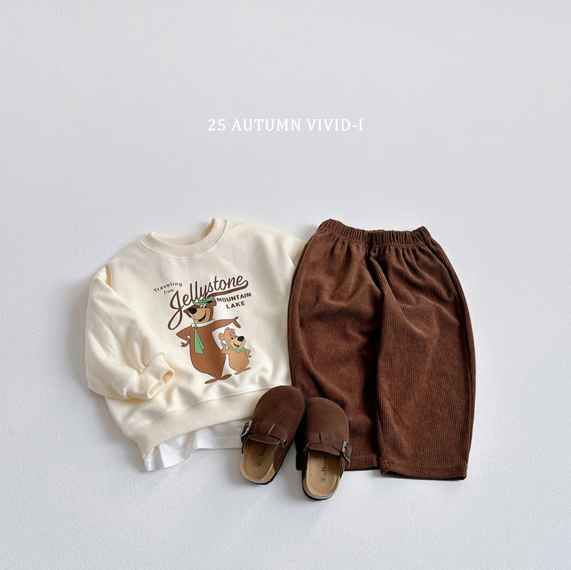 Vivid I - Korean Children Fashion - #discoveringself - Travel Bear Sweatshirt - 12
