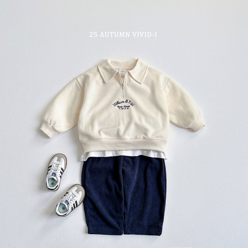 Vivid I - Korean Children Fashion - #discoveringself - Embroidery Anorak Sweatshirt - 7