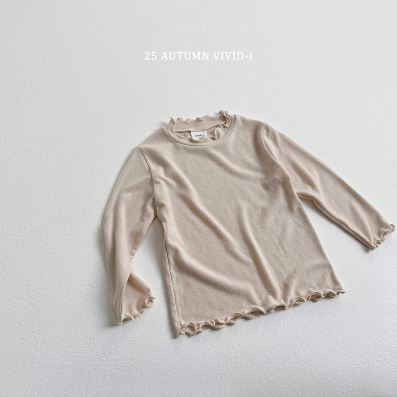 Vivid I - Korean Children Fashion - #discoveringself - Soft Wave Tee - 5
