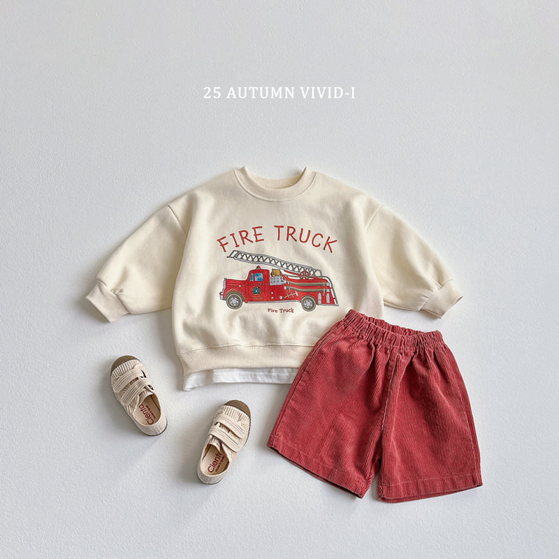 Vivid I - Korean Children Fashion - #discoveringself - Classic Car Sweatshirt - 11