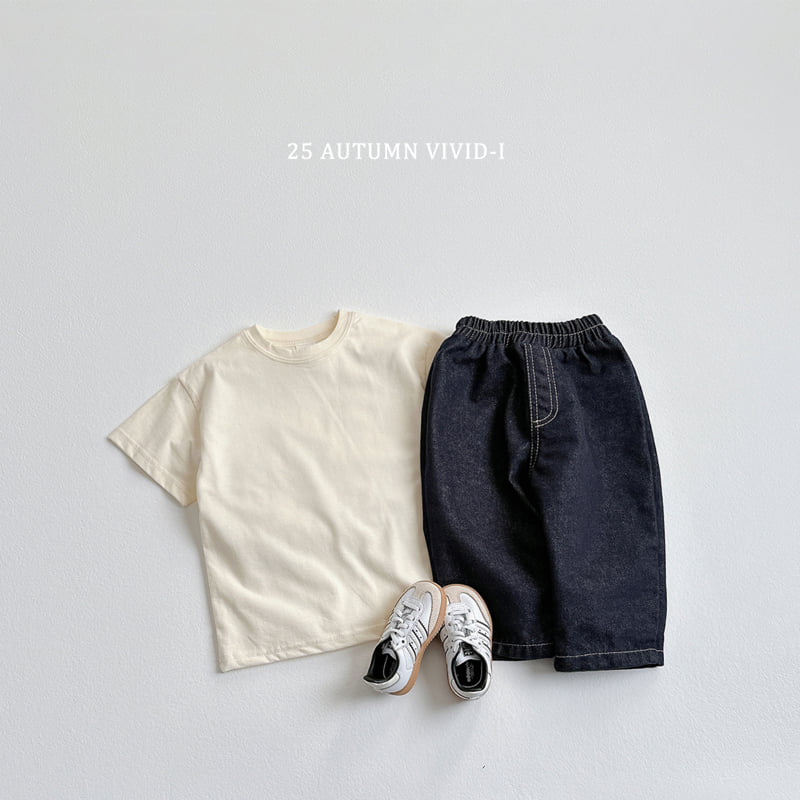 Vivid I - Korean Children Fashion - #discoveringself - Layered Short Sleeve Tee - 9
