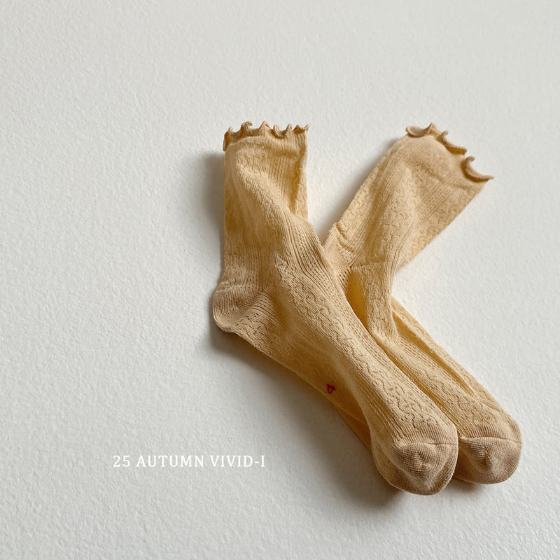 Vivid I - Korean Children Fashion - #discoveringself - Wave Socks Set - 6
