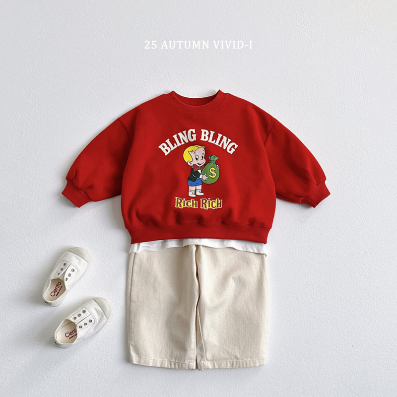 Vivid I - Korean Children Fashion - #discoveringself - Rich Rich Sweatshirt - 7