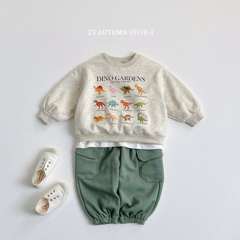 Vivid I - Korean Children Fashion - #discoveringself - Mini Dino Sweatshirt - 10