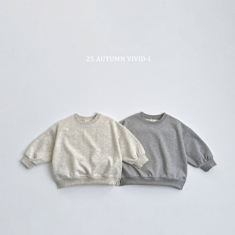 Vivid I - Korean Children Fashion - #discoveringself - Label Pancake Sweatshirt - 3