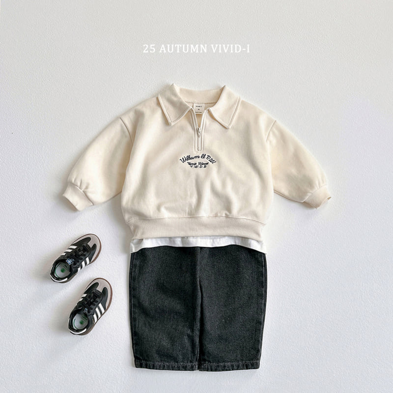 Vivid I - Korean Children Fashion - #fashionkids - Embroidery Anorak Sweatshirt - 8