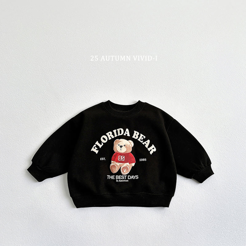 Vivid I - Korean Children Fashion - #fashionkids - Florida Embossed Sweatshirt - 7