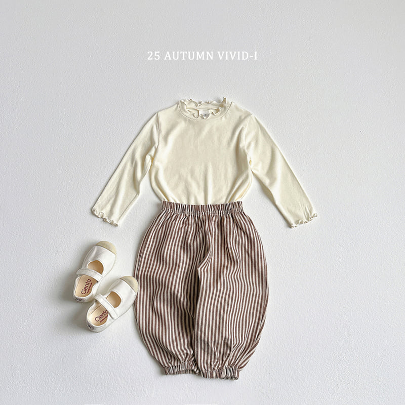 Vivid I - Korean Children Fashion - #fashionkids - Soft Wave Tee - 6