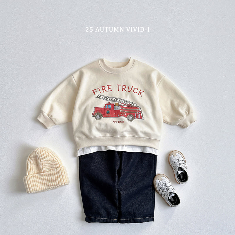 Vivid I - Korean Children Fashion - #fashionkids - Classic Car Sweatshirt - 12