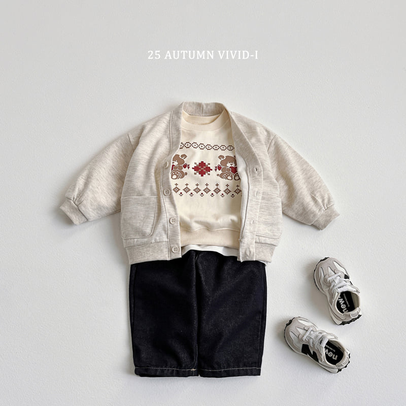 Vivid I - Korean Children Fashion - #fashionkids - Nordic Sweatshirt - 8