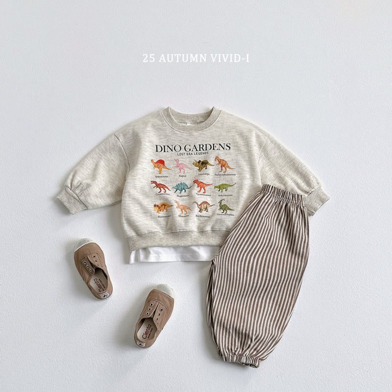 Vivid I - Korean Children Fashion - #fashionkids - Mini Dino Sweatshirt - 11