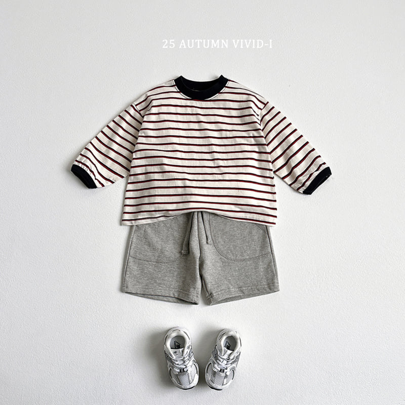 Vivid I - Korean Children Fashion - #fashionkids - Fall Stitch Shorts - 10