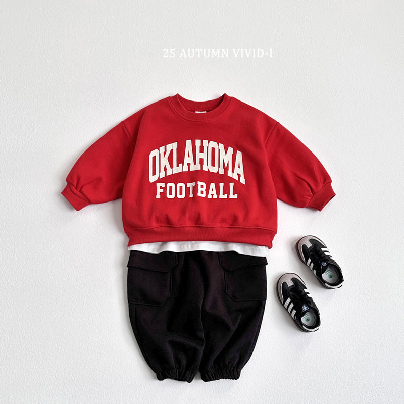 Vivid I - Korean Children Fashion - #fashionkids - Oklahoma Sweatshirt - 12