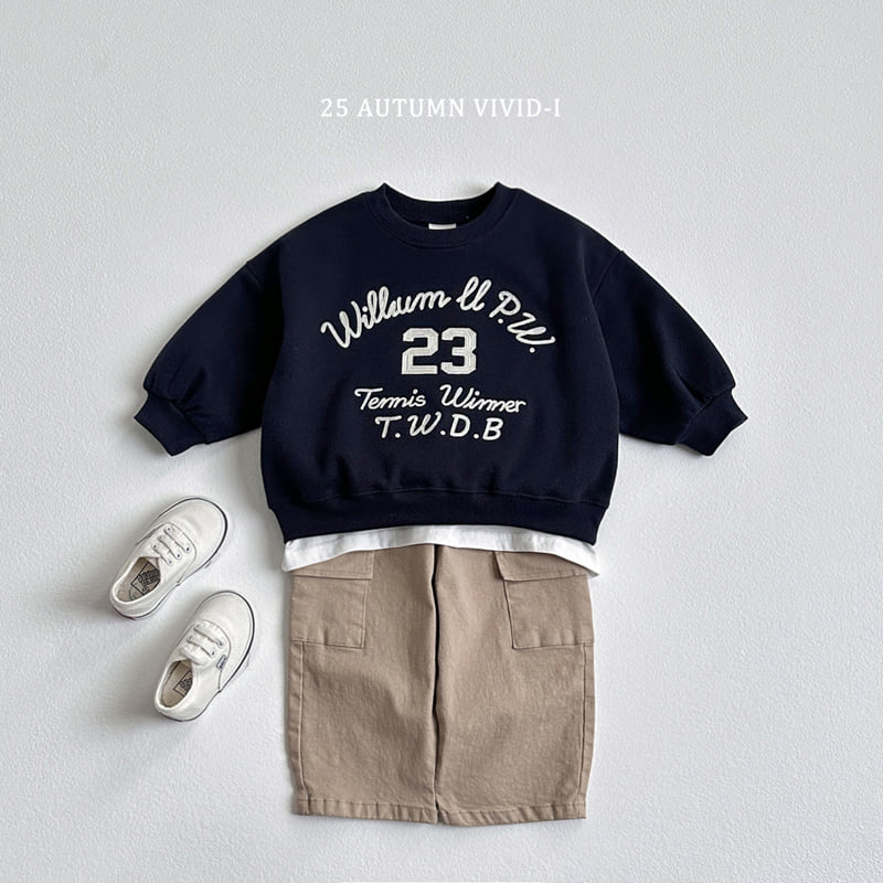 Vivid I - Korean Children Fashion - #kidsshorts - Chain Embroidery Set - 11