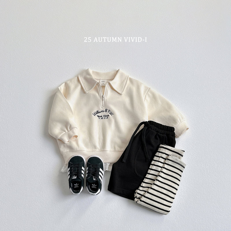 Vivid I - Korean Children Fashion - #kidsshorts - Embroidery Anorak Sweatshirt - 9