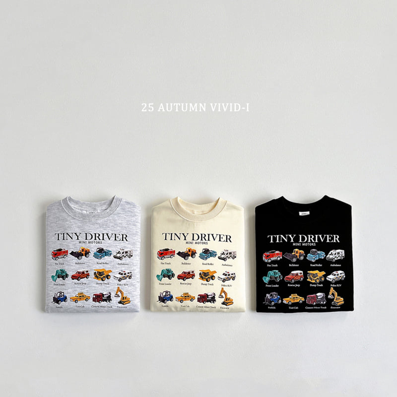 Vivid I - Korean Children Fashion - #kidsshorts - Toy Car Sweatshirt - 3