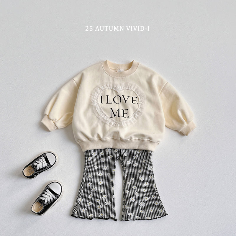 Vivid I - Korean Children Fashion - #kidsshorts - Jacquard Pattern Bootcut Pants - 9