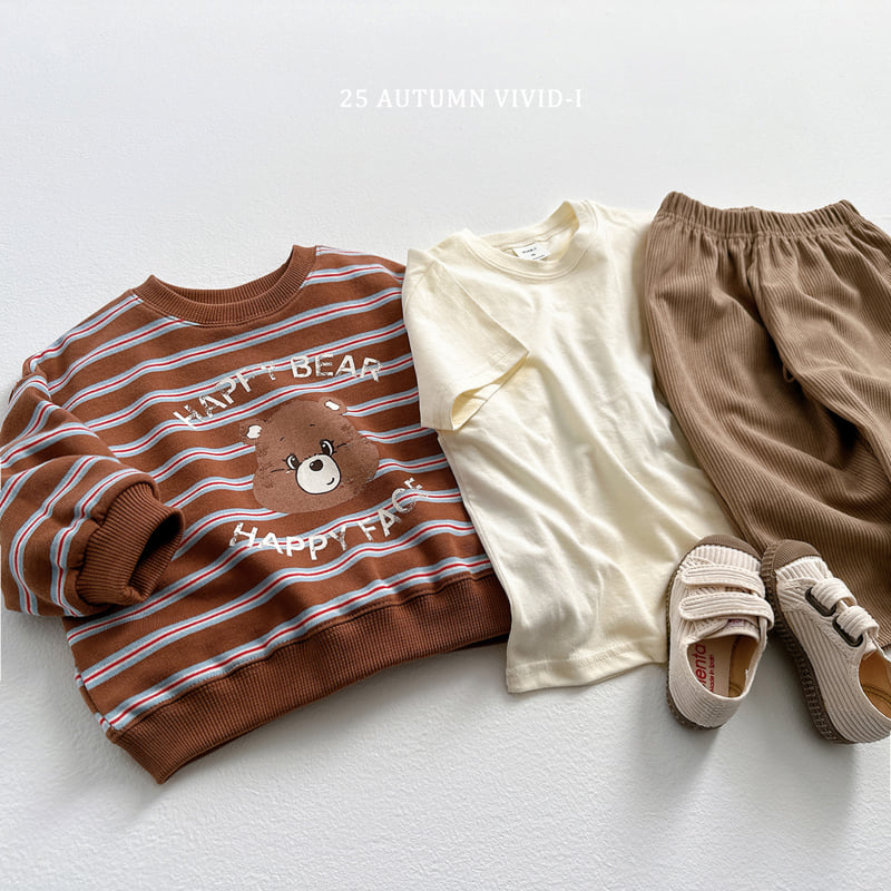 Vivid I - Korean Children Fashion - #kidsshorts - Layered Short Sleeve Tee - 11