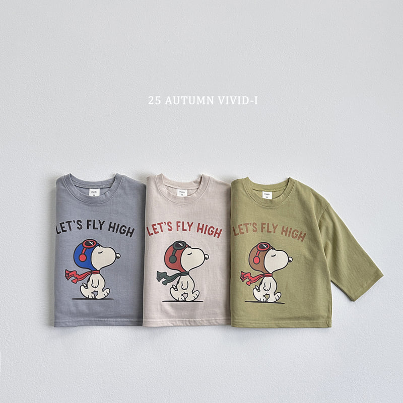 Vivid I - Korean Children Fashion - #kidsshorts - Fly Dog Tee