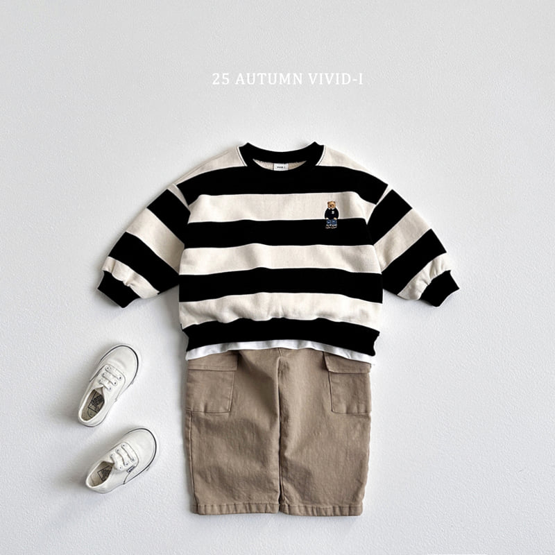 Vivid I - Korean Children Fashion - #kidsstore - Stretch Cargo Cotton Pants - 6