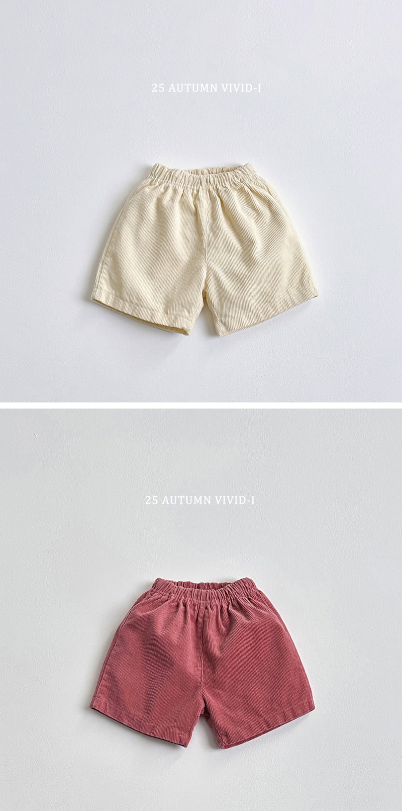 Vivid I - Korean Children Fashion - #kidsstore - Corduroy Shorts - 3