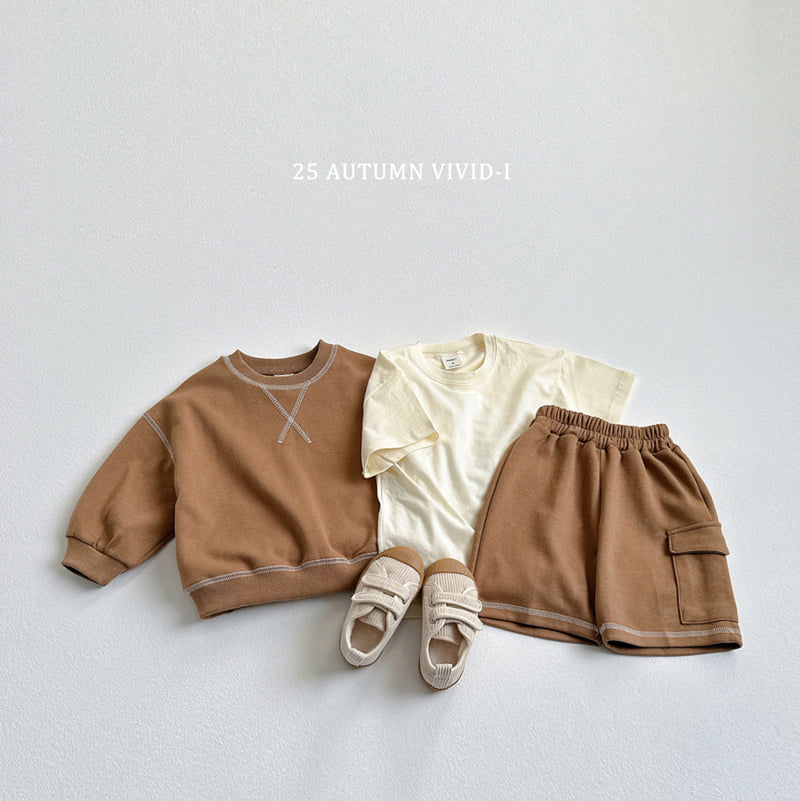 Vivid I - Korean Children Fashion - #kidsstore - Layered Short Sleeve Tee - 12