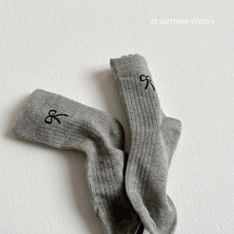 Vivid I - Korean Children Fashion - #kidsstore - Ribbon Socks Set - 3
