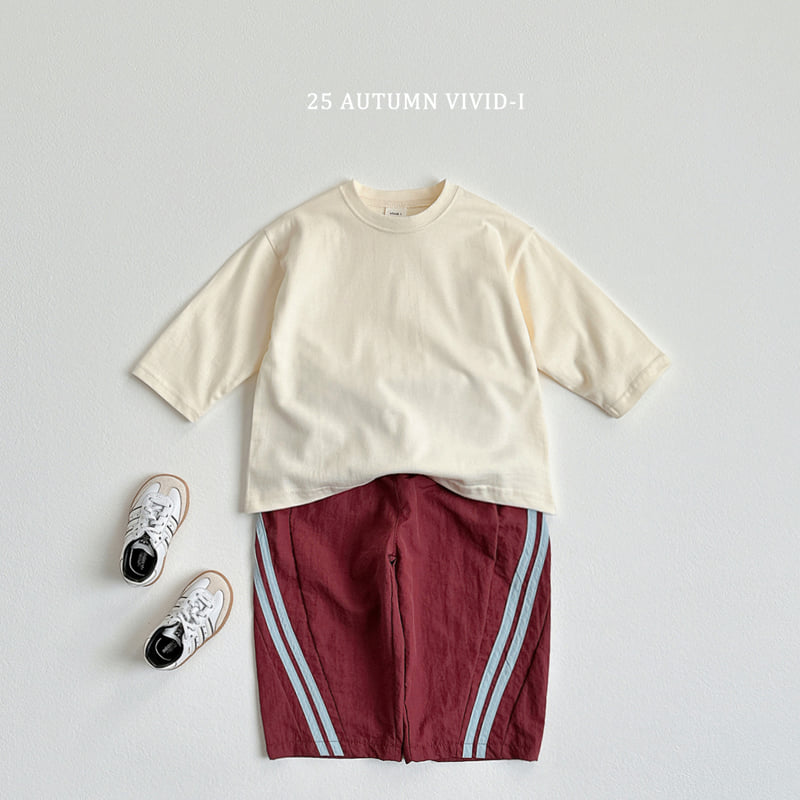 Vivid I - Korean Children Fashion - #kidsstore - Rounded Track Pants - 9