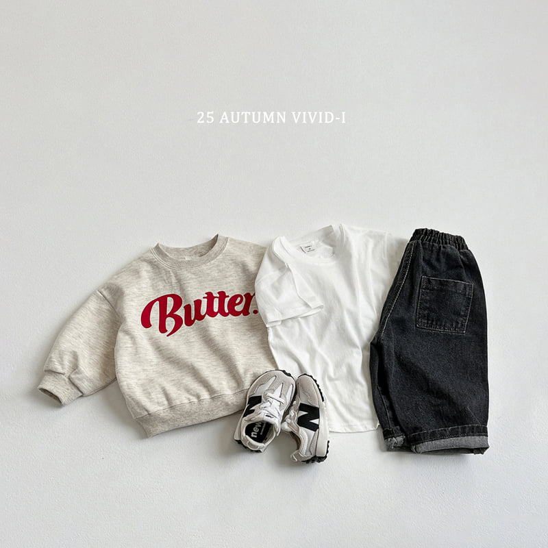 Vivid I - Korean Children Fashion - #kidsstore - Butter Sweatshirt - 8