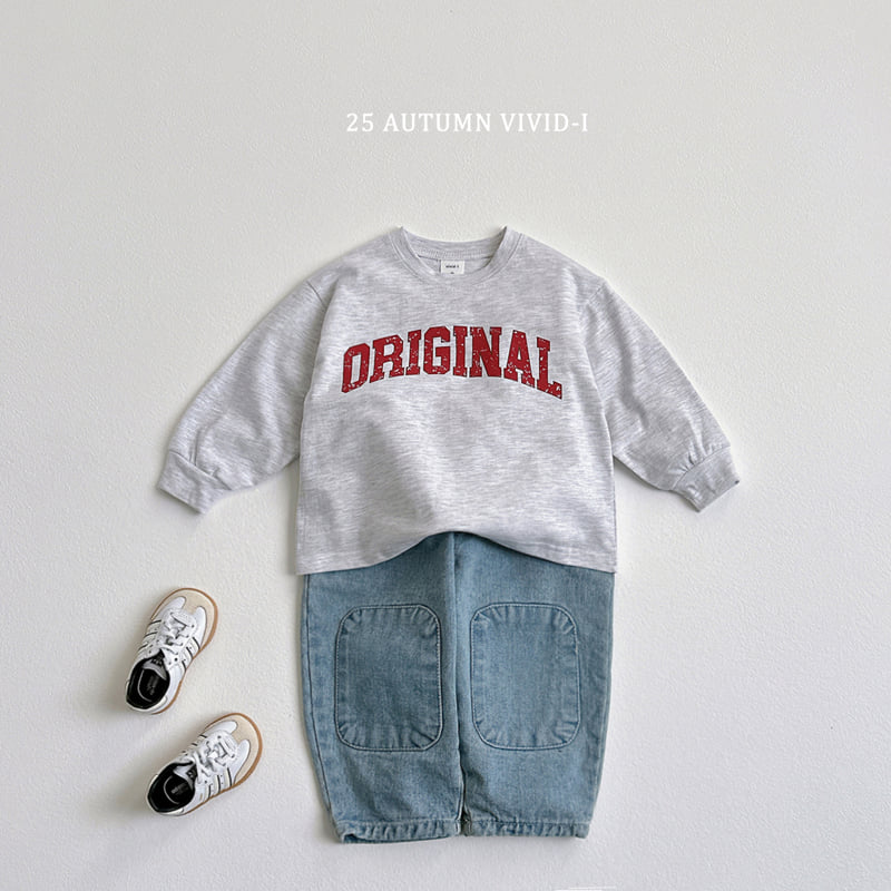 Vivid I - Korean Children Fashion - #kidsstore - Point Pancake Denim - 7