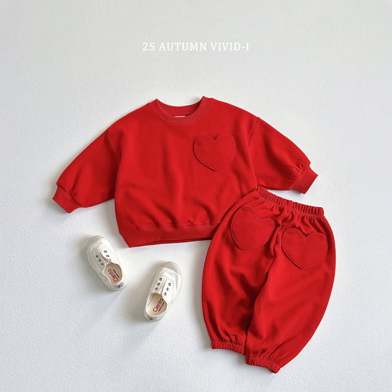 Vivid I - Korean Children Fashion - #kidzfashiontrend - Heart Pocket Bloomers - 11