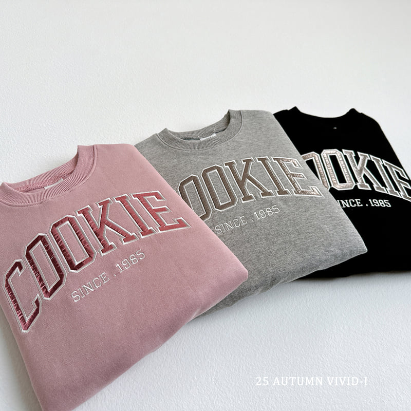 Vivid I - Korean Children Fashion - #kidzfashiontrend - Cookie Sweatshirt - 3