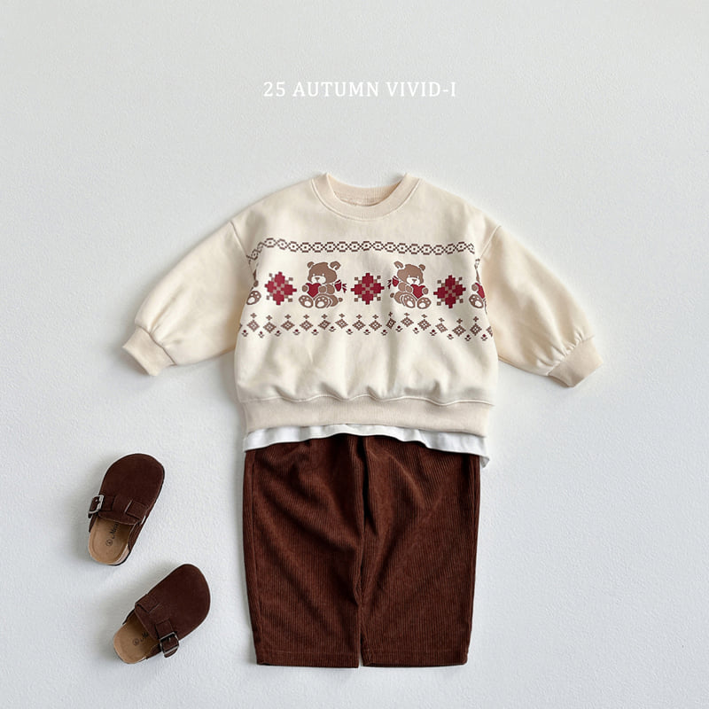 Vivid I - Korean Children Fashion - #kidzfashiontrend - Nordic Sweatshirt - 11