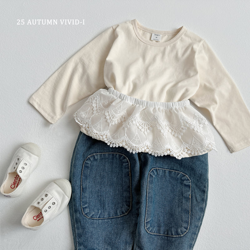Vivid I - Korean Children Fashion - #kidzfashiontrend - Layered Apron - 5