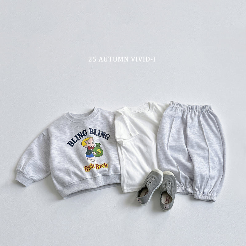 Vivid I - Korean Children Fashion - #kidzfashiontrend - Rich Rich Sweatshirt - 11