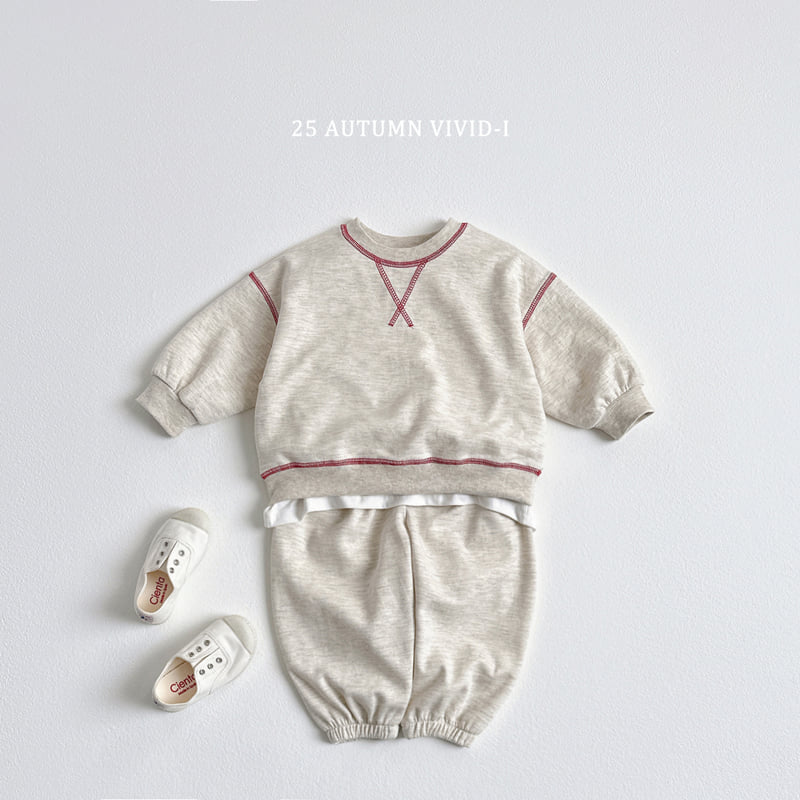 Vivid I - Korean Children Fashion - #kidzfashiontrend - Guy Rope Shorts Set - 8