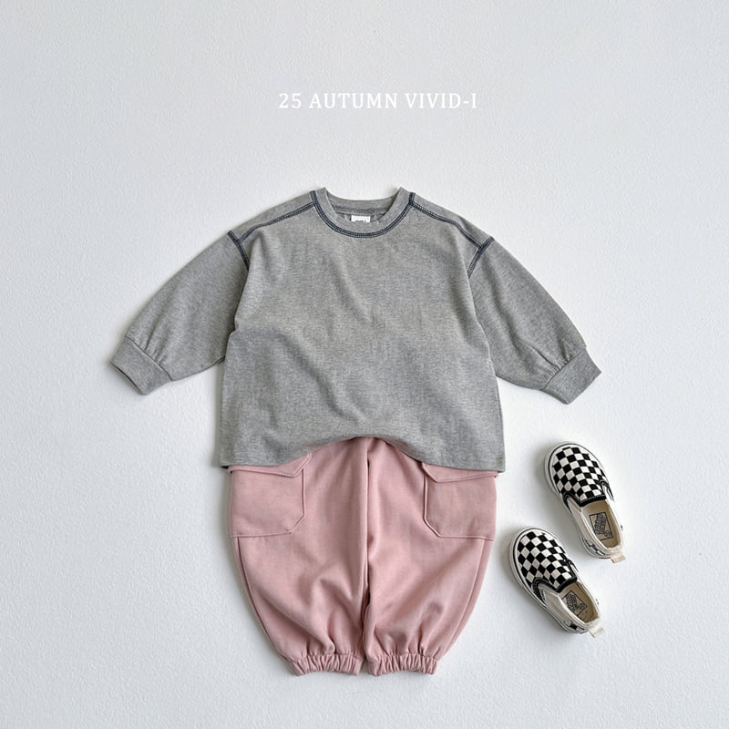 Vivid I - Korean Children Fashion - #kidzfashiontrend - Guy Rope Sweatshirt - 12