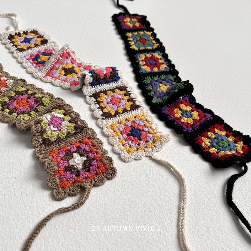 Vivid I - Korean Children Fashion - #kidzfashiontrend - Crochet Hairband - 9