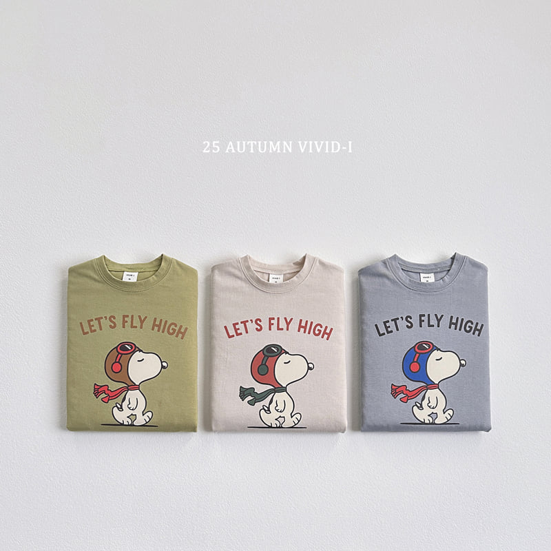 Vivid I - Korean Children Fashion - #kidzfashiontrend - Fly Dog Tee - 3